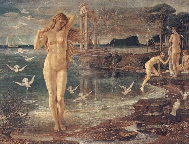 Walter Crane The Renaissance of Venus oil painting picture
